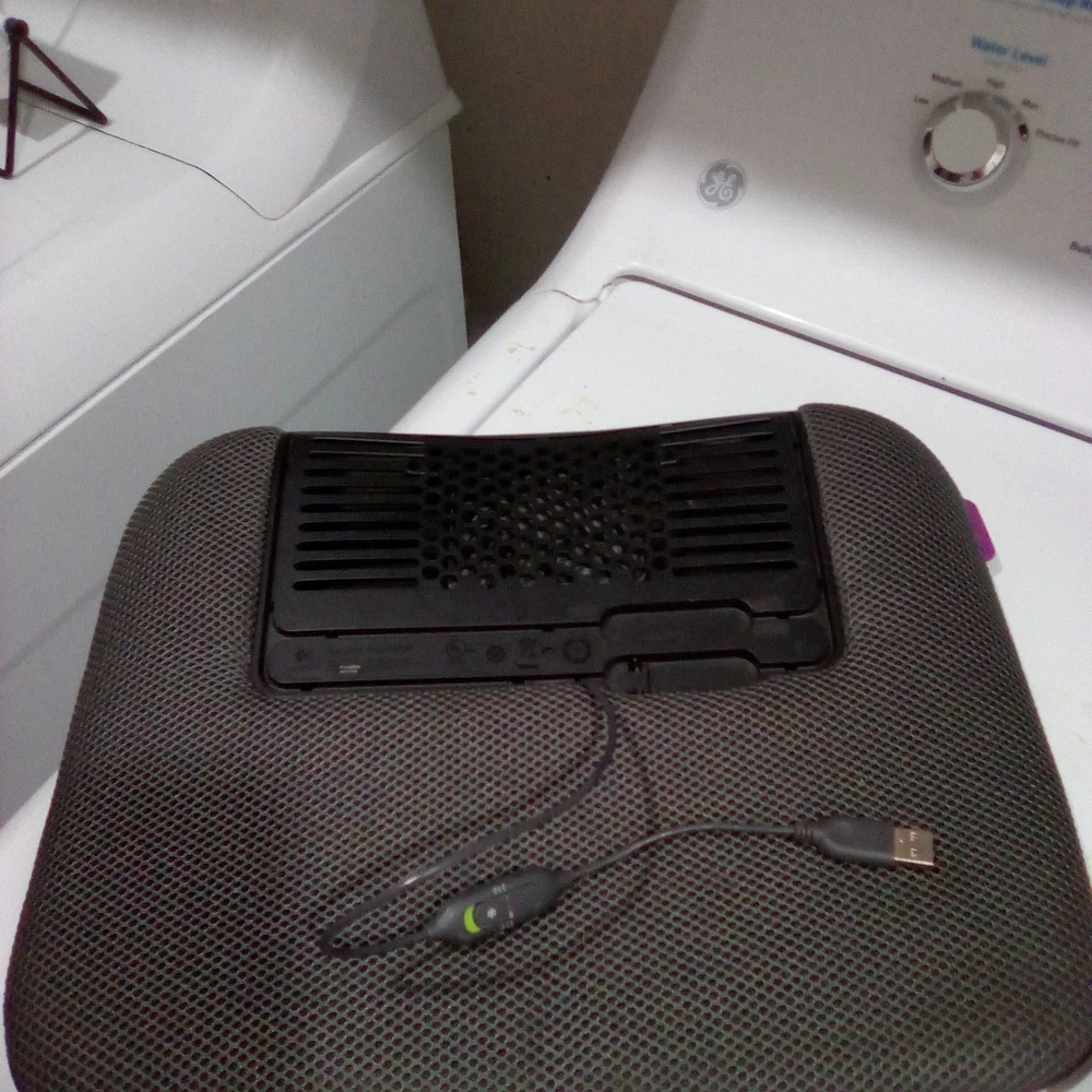 Logitech Black Laptop Cooling Pad